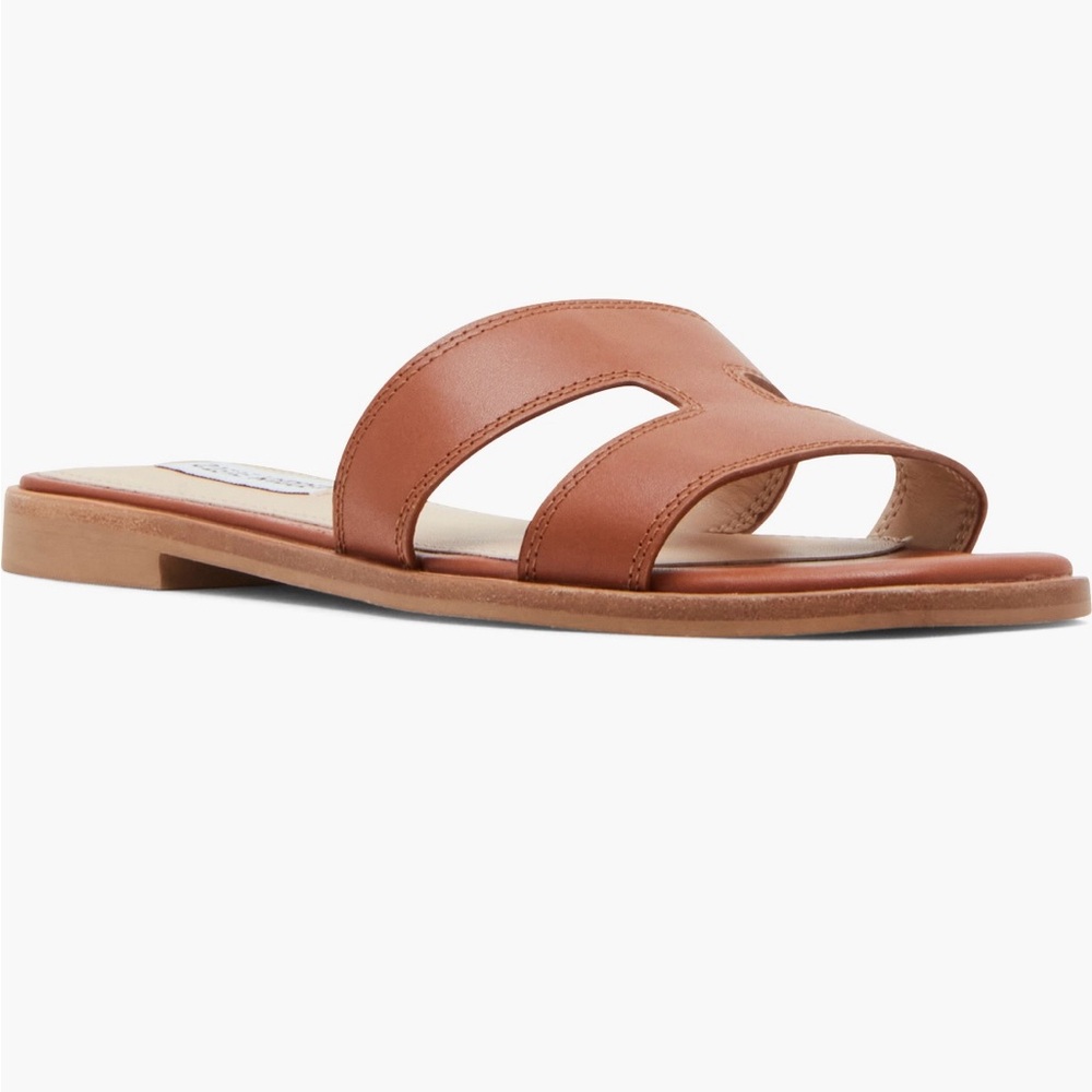 Steve Madden Women's Tan “Hazel” Slide Sandals